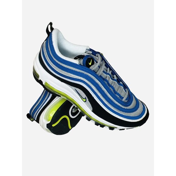 Nike Air Max 97 OG Blue Volt Yellow Running Shoes DQ9131 400 Womens Size 8.5 - Picture 9 of 10